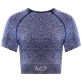 MyProtein Curve Womens Galaxy Blue Crop Top